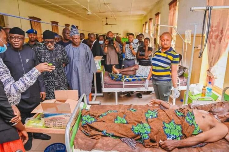 40 die, 61 hospitalised in Owo terror attack –Akeredolu